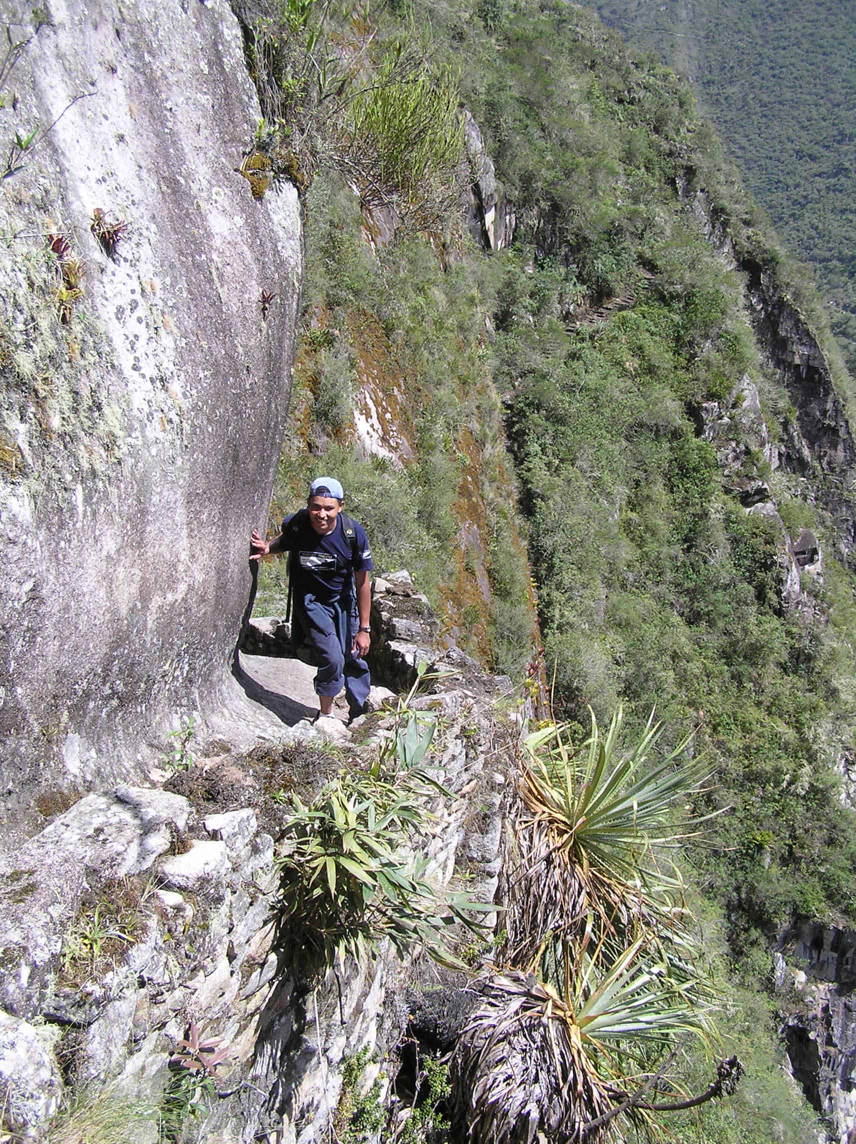 The Climb Up Huayna Picchu