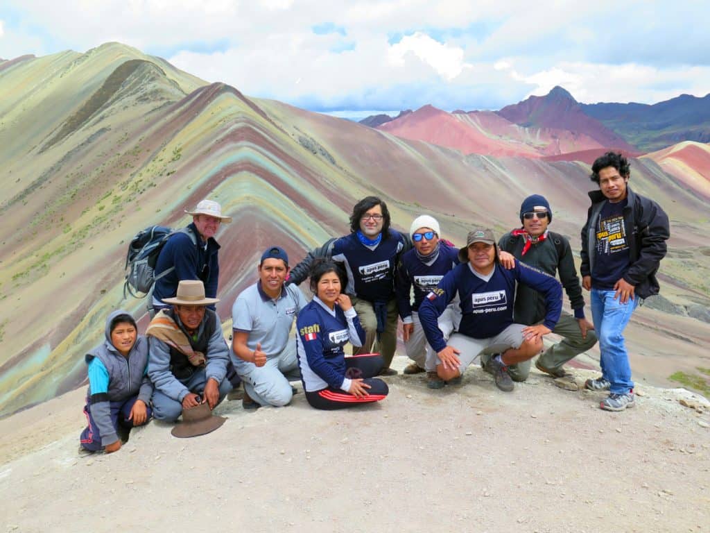 Team-Vinicunca-rainbow-mountain-hike