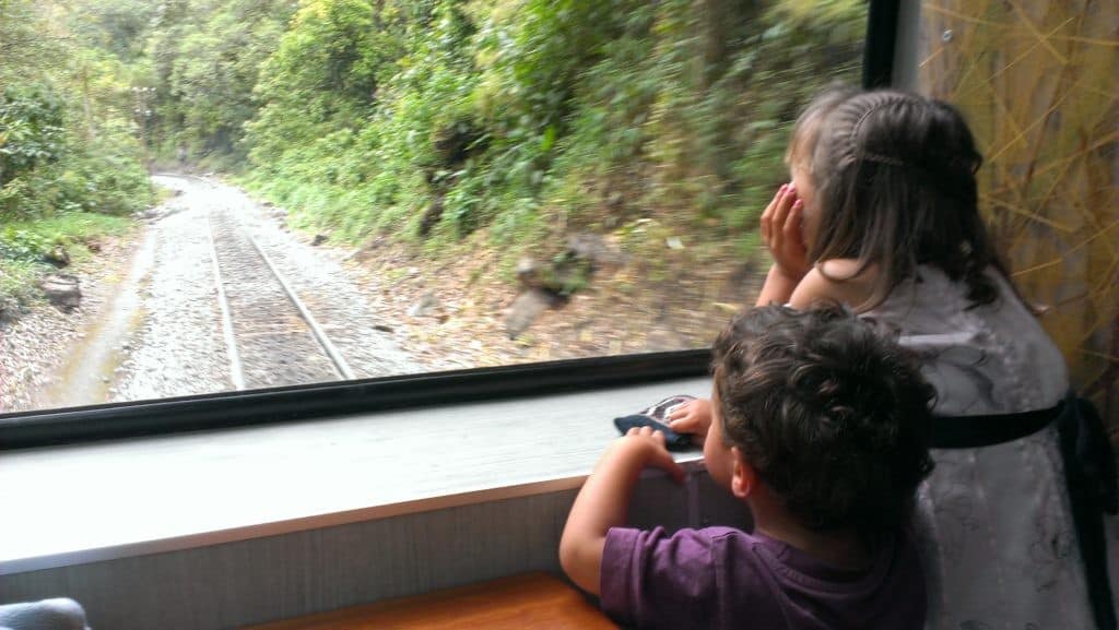 trian trip to machu picchu