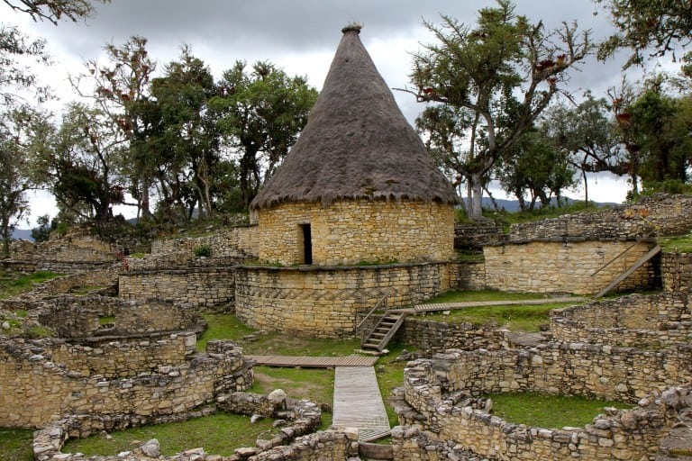 Kuelap Inca ruins 