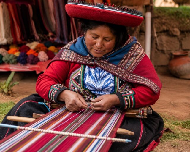 Want to experience the real traditions of the Andes? Join our Hands-on Weaving Tour and learn how local artisans transform natural wool into beautiful textiles using techniques that have been passed down for centuries. Meet the weavers, discover the stories behind their craft, and try your hand at weaving yourself.
#apusperu #localculture #andeanmountains
