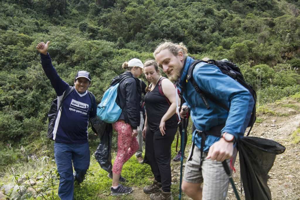 Salkantay Trail group