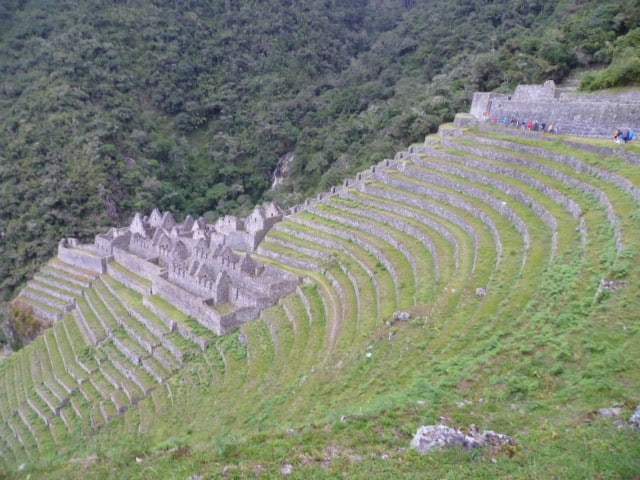 Short Inca Trail Chachabamba ruins