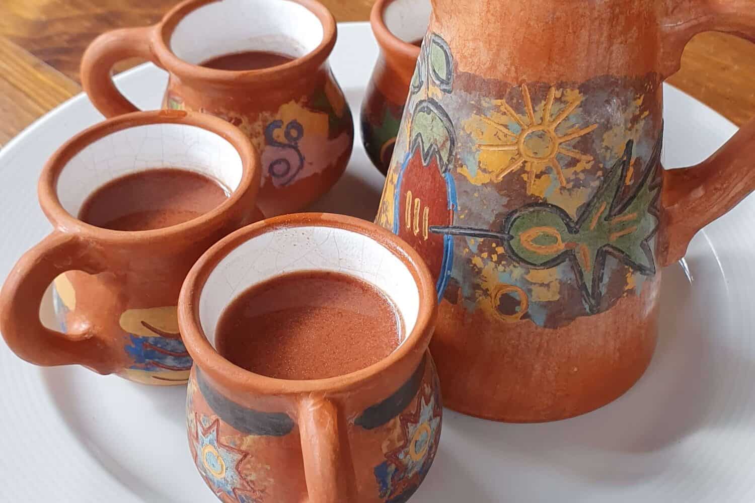hot chocolate at hands-on tour