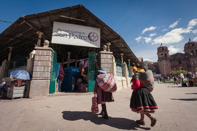San Pedro Market Cusco, a famous place in Cusco 
