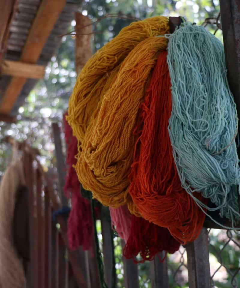 Huaran workshop dyed yarn