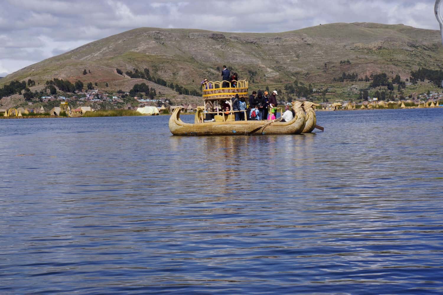 Lake Titicaca reed boat