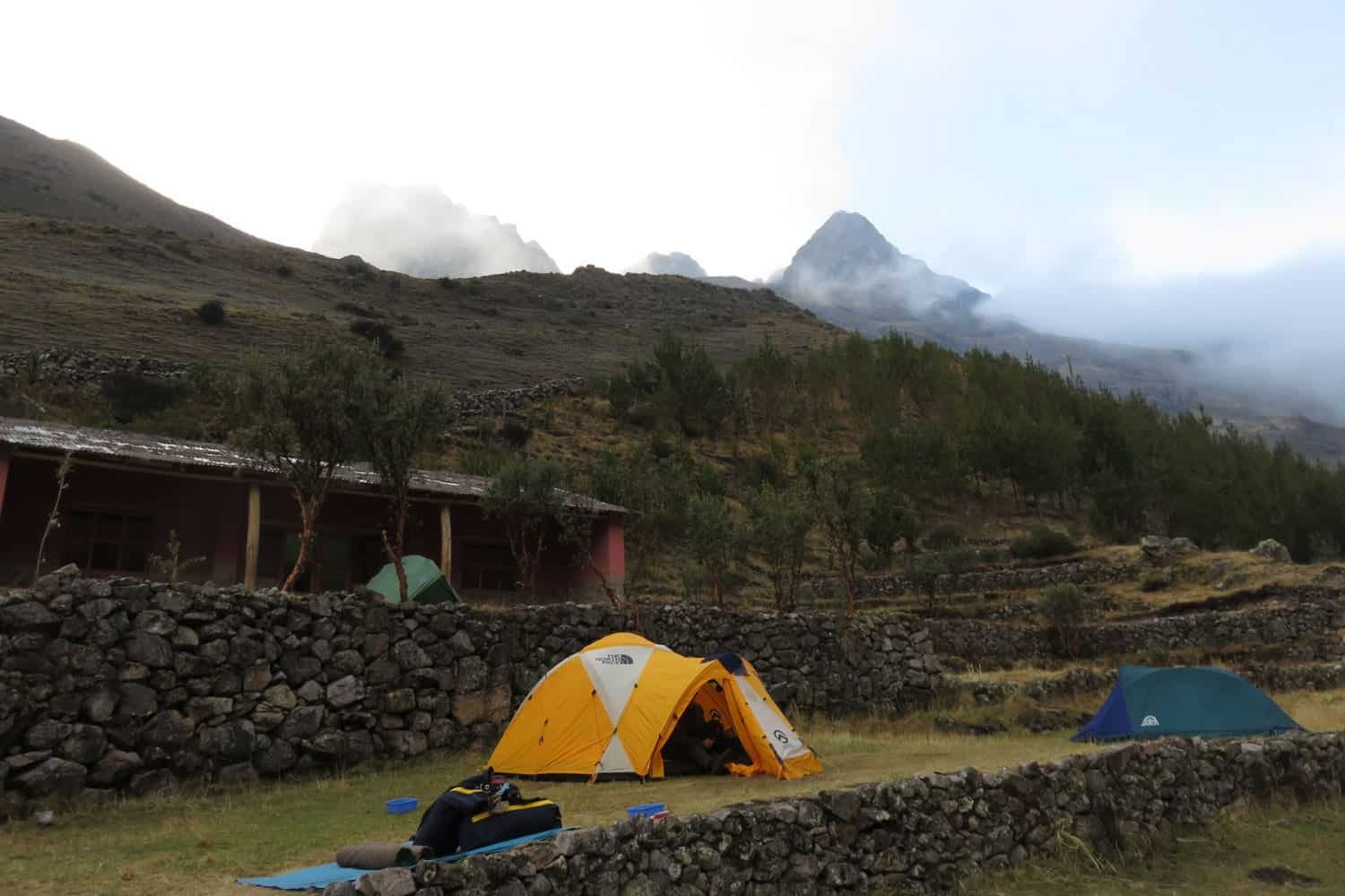 Lares trek camping