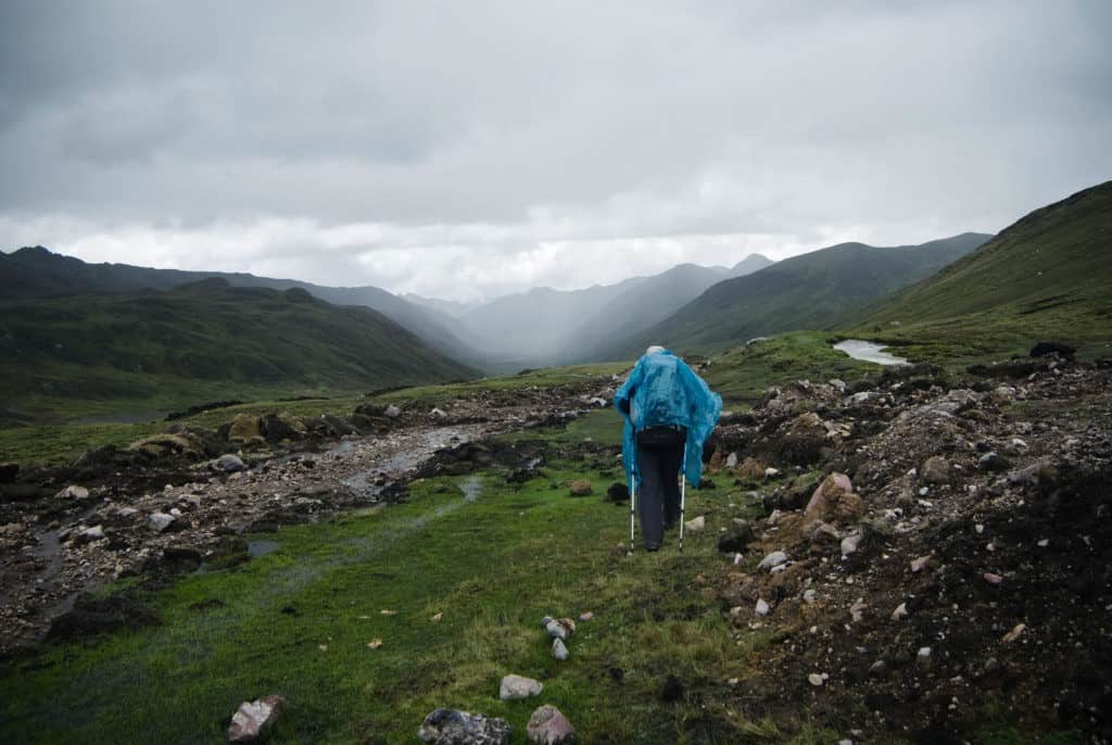 rainy season in Peru