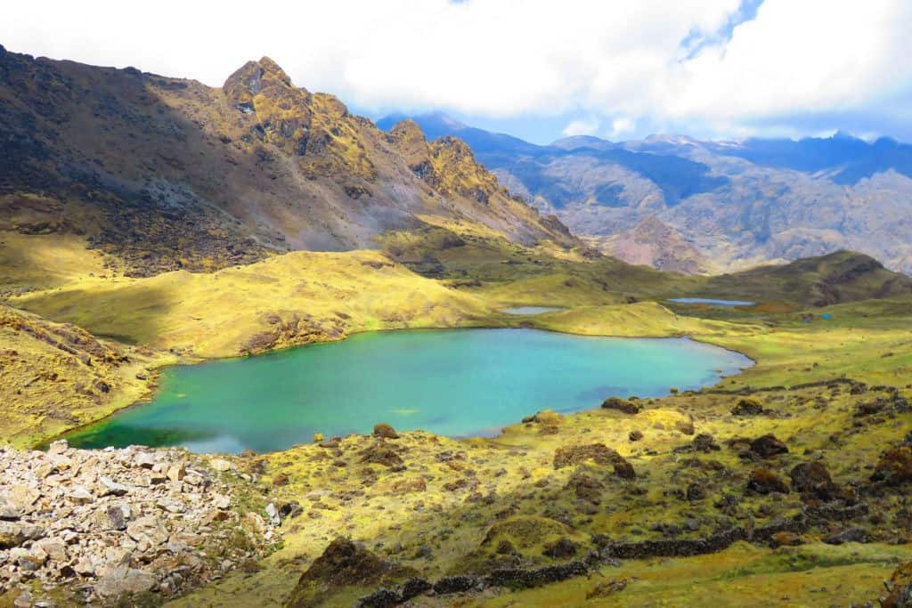 Lares trek lagoon