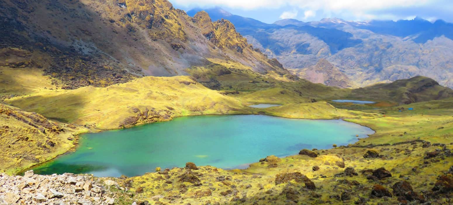 Lares trek lagoon