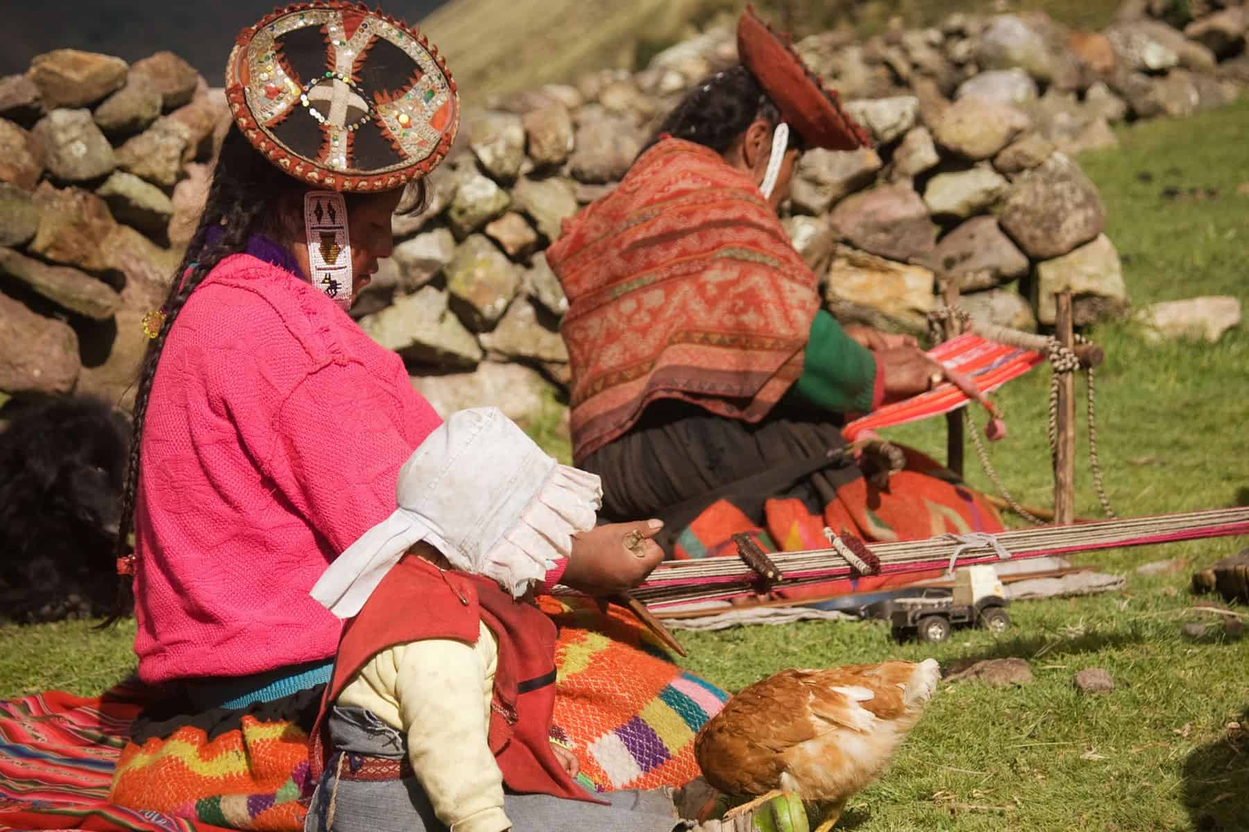 11Lares valley trek Andean culture