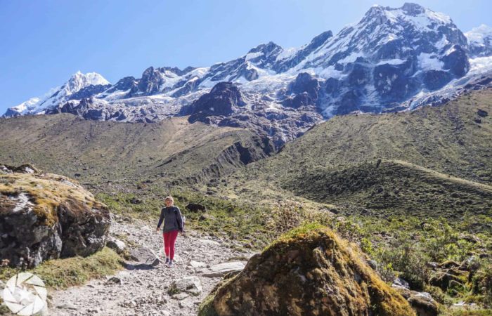 Salkantay hiker