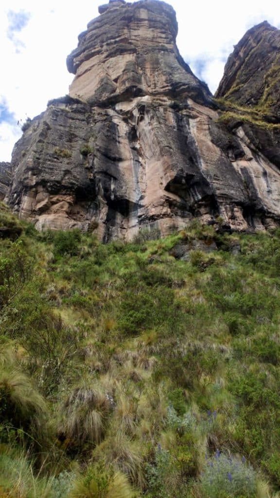 The horns of Waqra Pukara