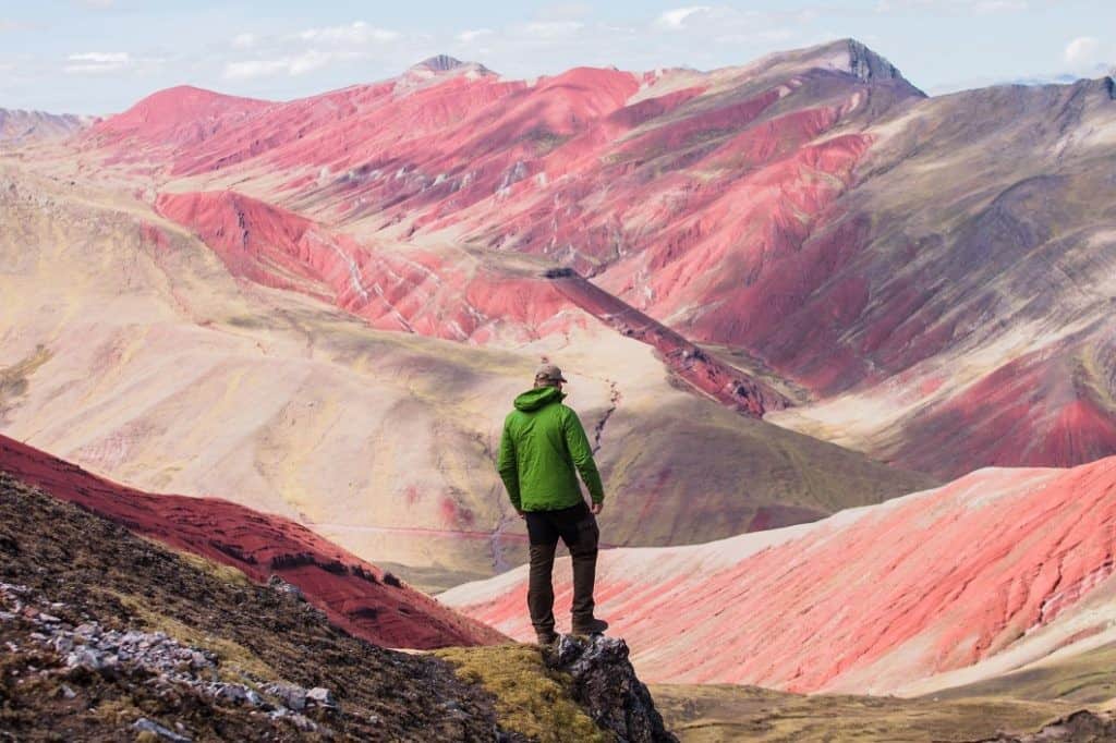 red-valley-peru-hiker