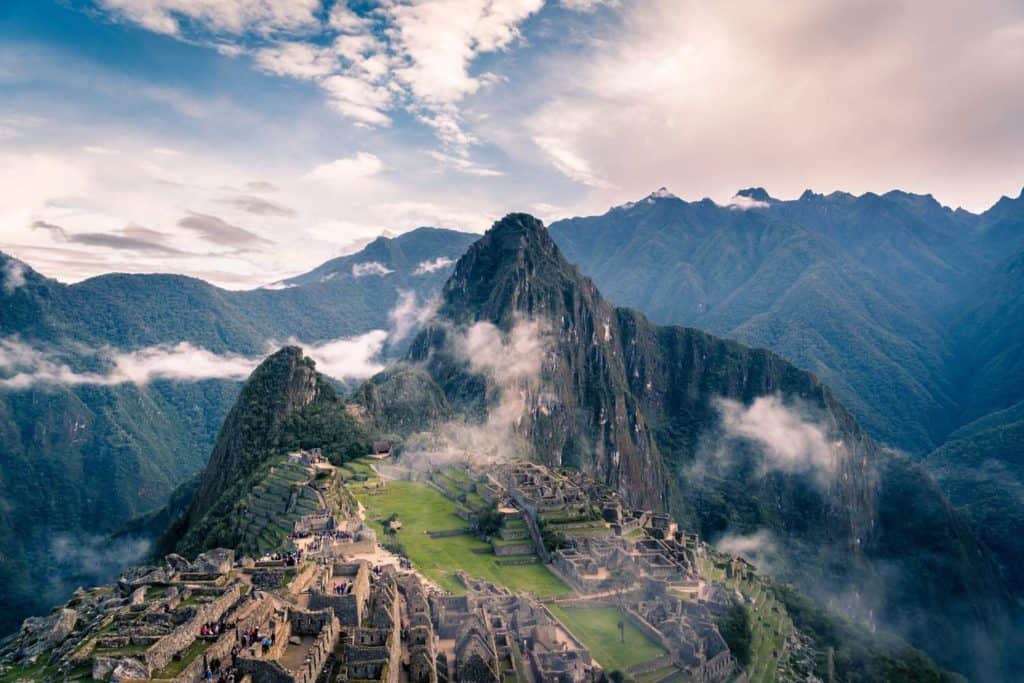 first-glimpse-machu-picchu