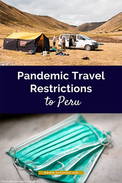Covid travel restrictions to Peru
