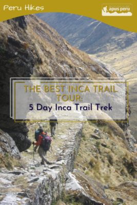 5D INCA TRAIL TREK