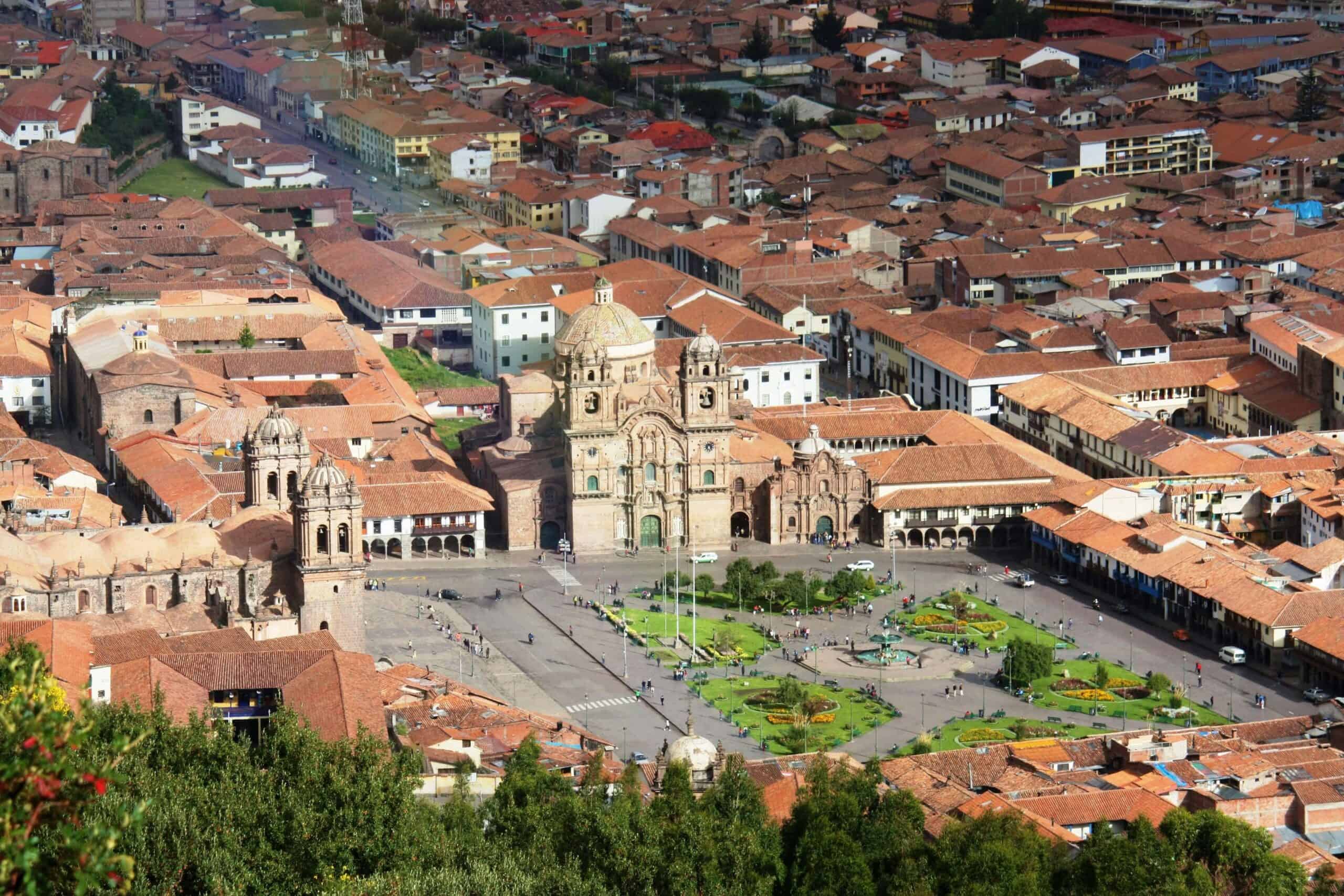 plaza de armas of Cusco