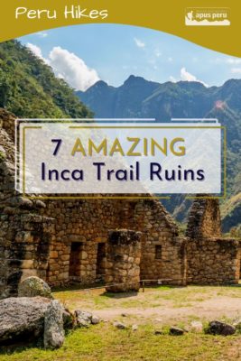 Inca Trail ruins