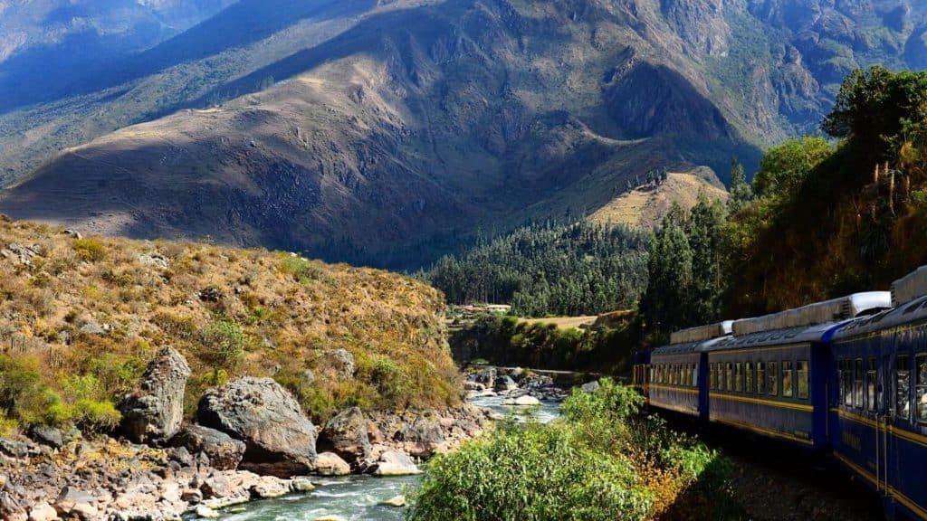 machu picchu by train