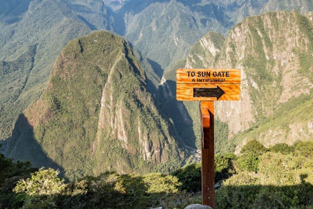 sun gate of machu picchu 