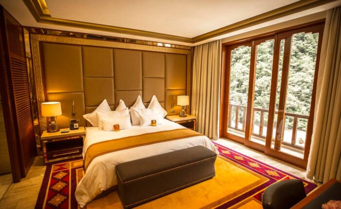 hotel room in aguas calientes