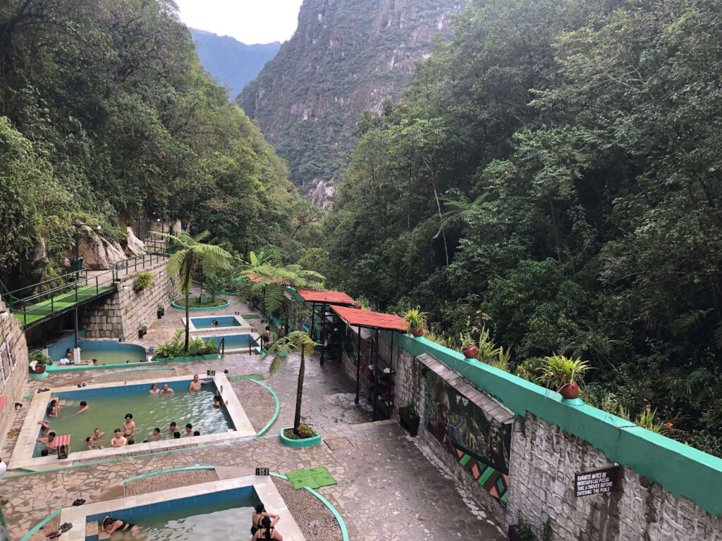 hot pools of aguas calientes