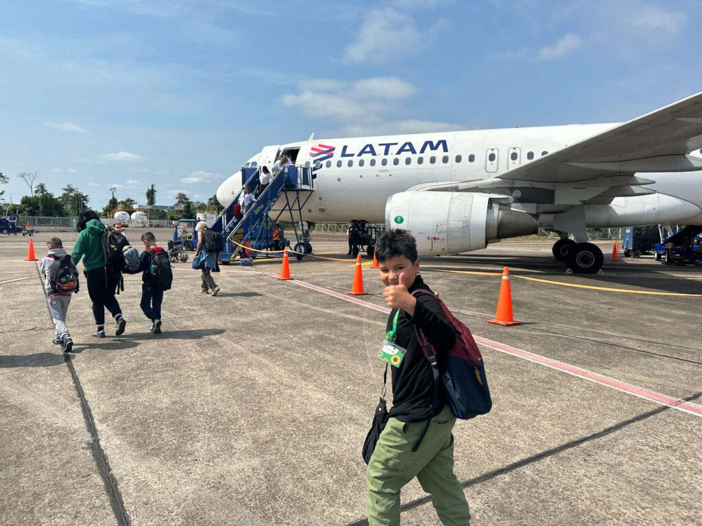 airport in peru jungle