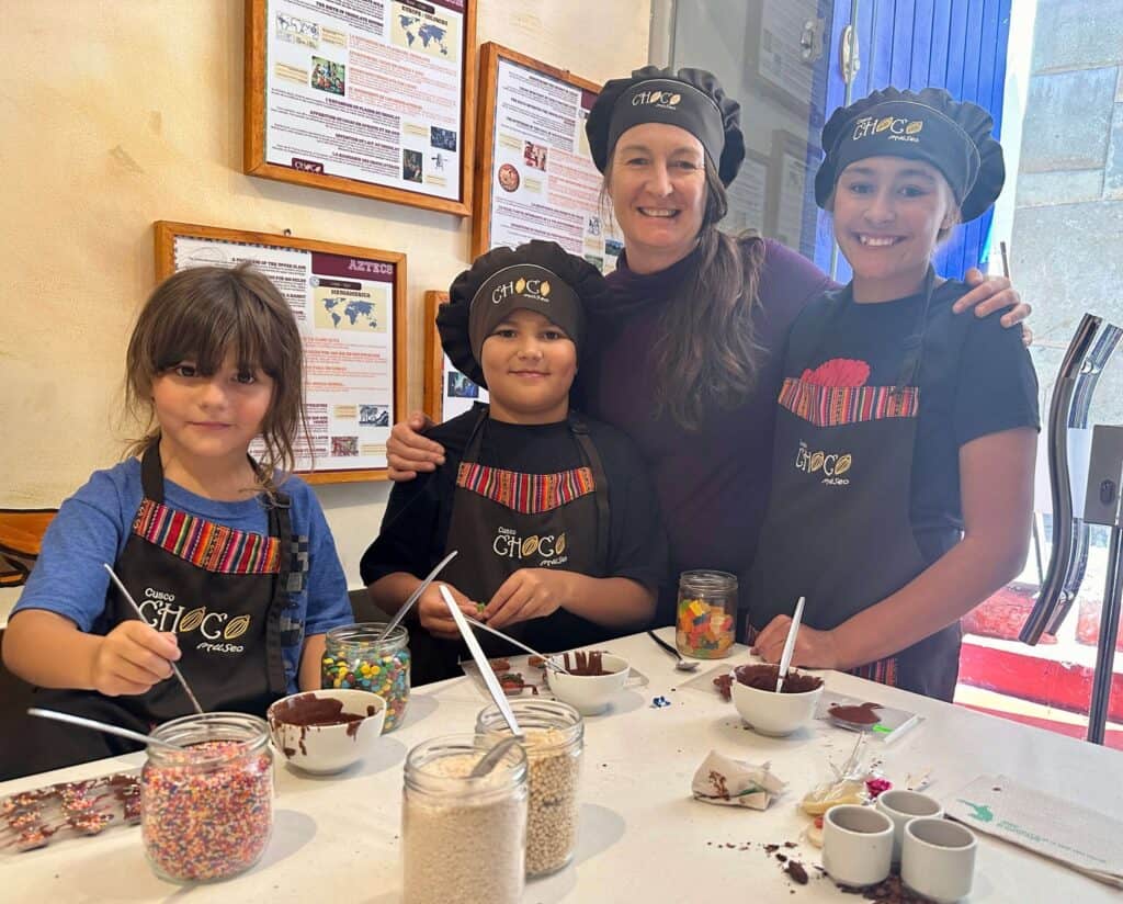 chocolate workshop in cusco choco museum