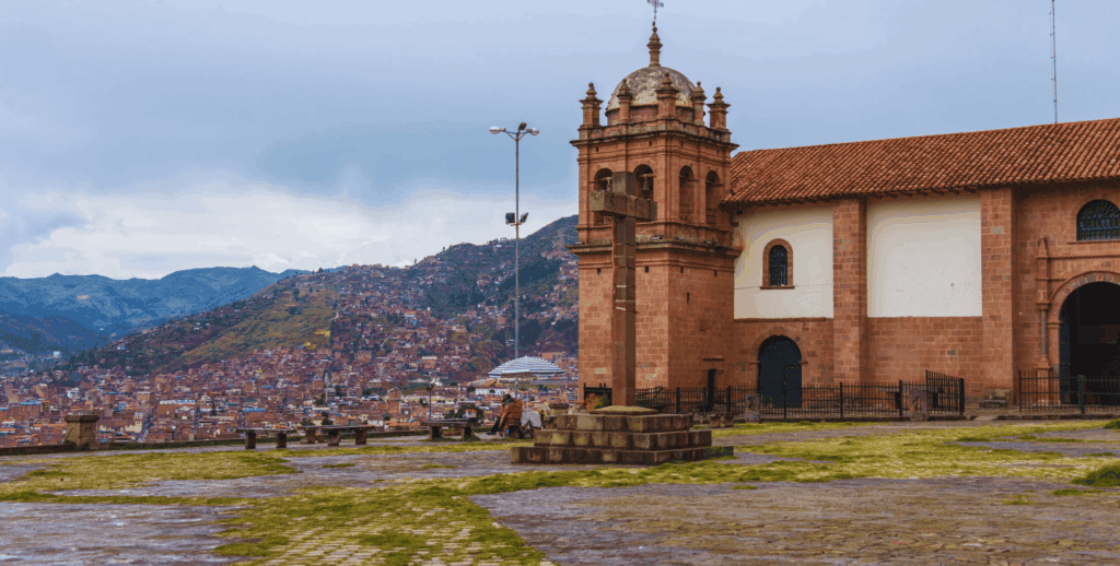 sanc ristobal lookout in cusco