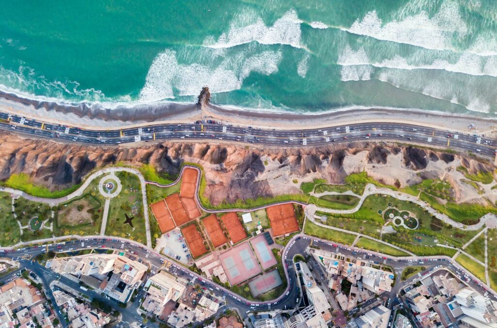 lima from above