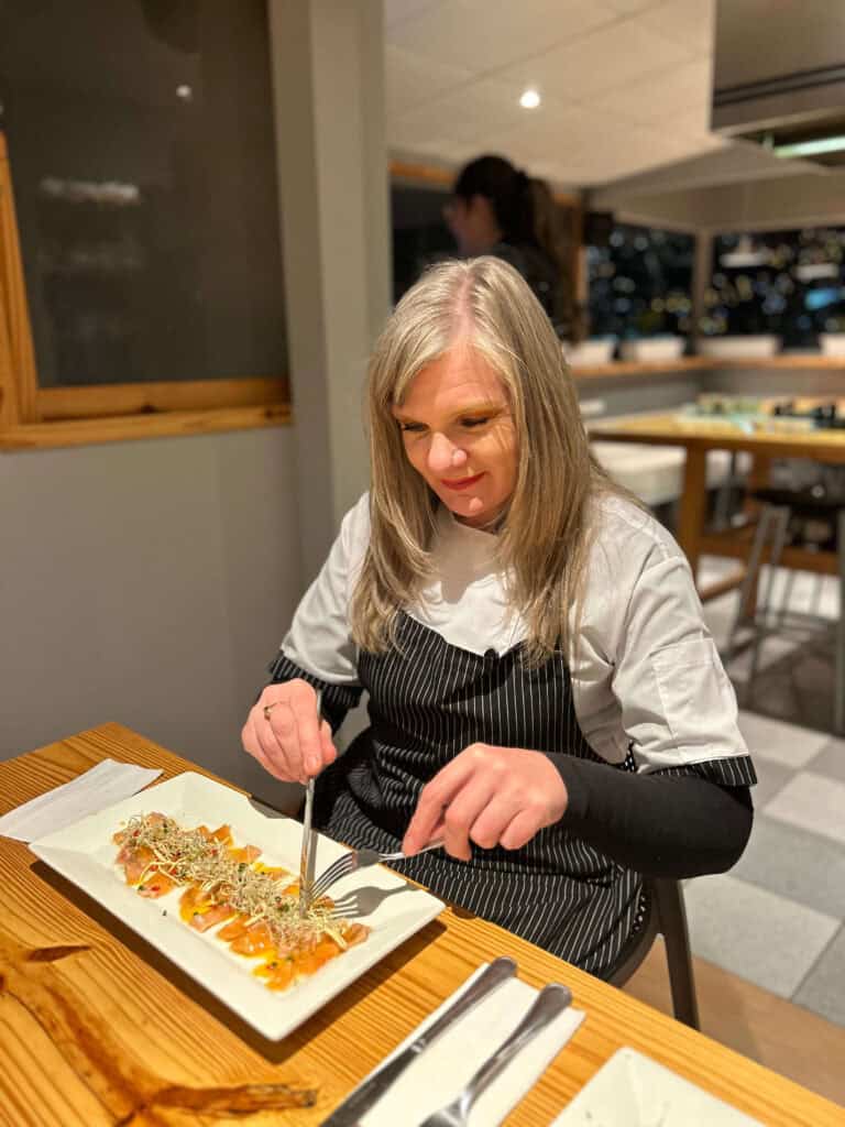 rooftop kitchen cooking class in cusco