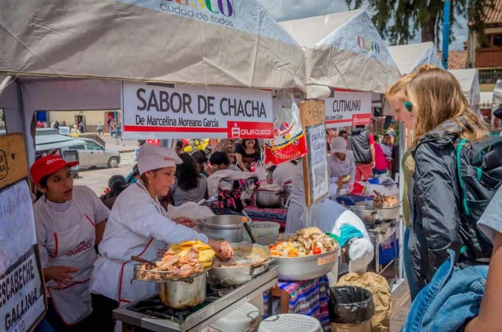 peruvian street food