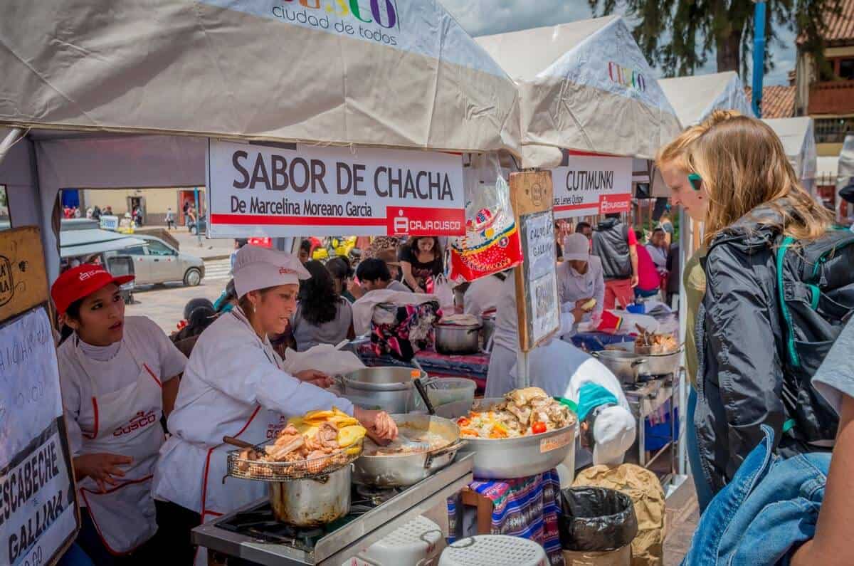 peruvian street food
