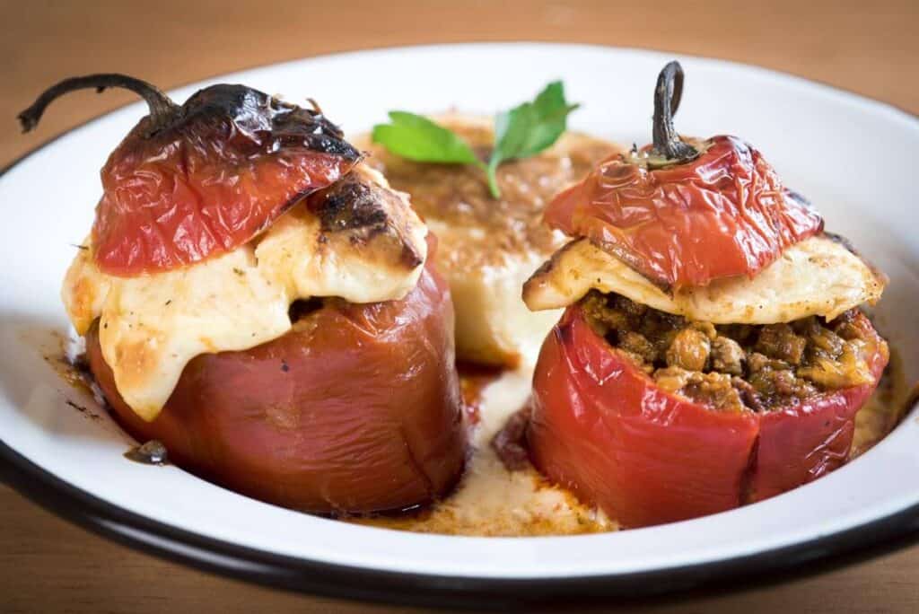 rocoto relleno peruvian dish
