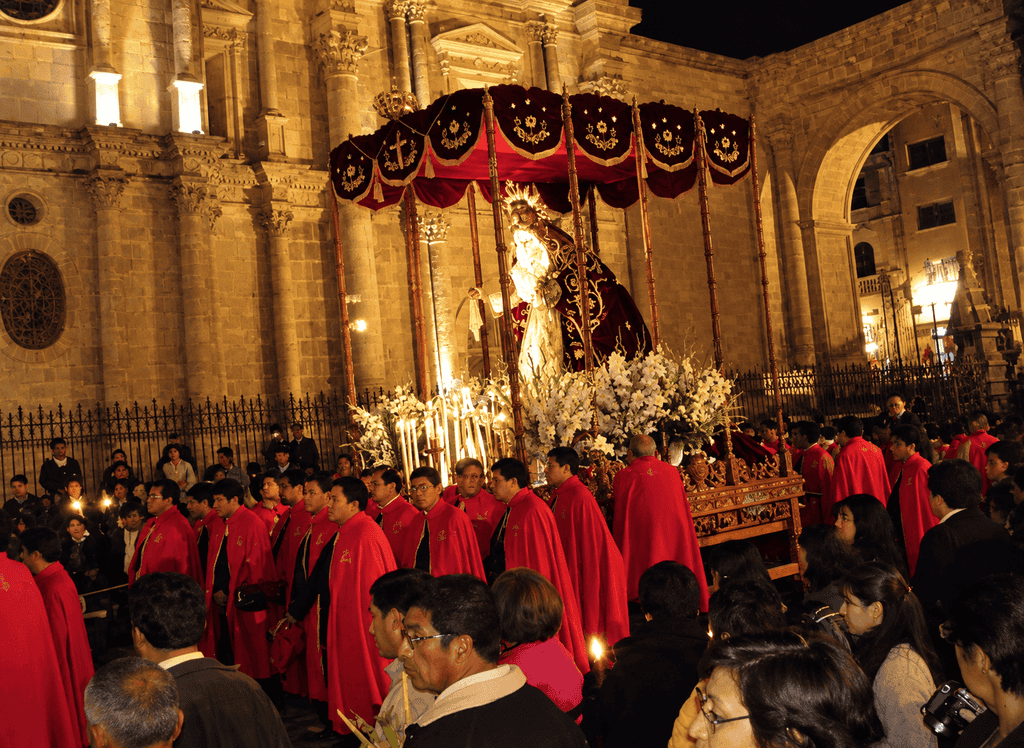 Easter Night Procession at the Cathedral
